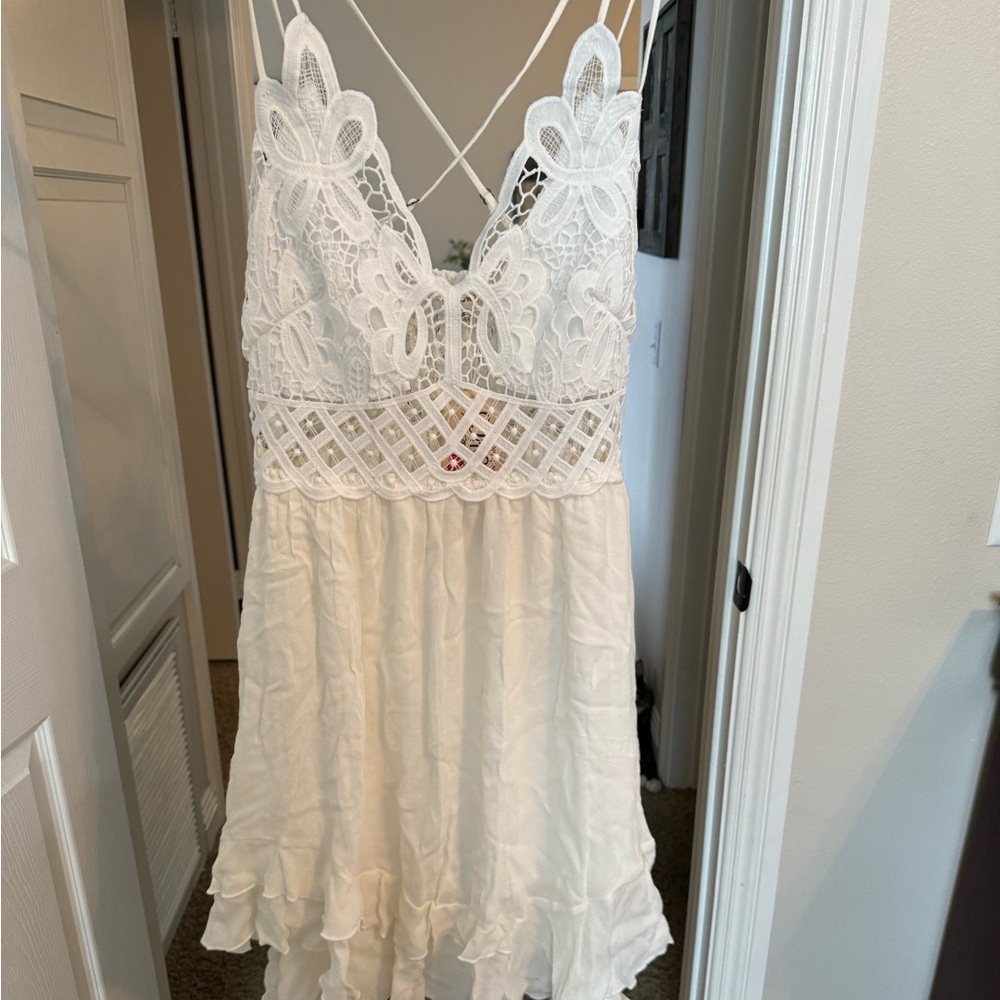 White dress